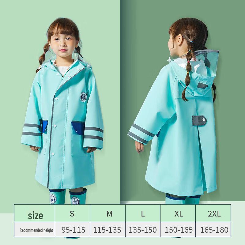 Children s Raincoat with Backpack Space