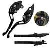 Motorcycle Brake Clutch Lever Handle Grip CNC Aluminum Alloy Adjustable Handle Set Clutch Levers Motorcycle Accessories