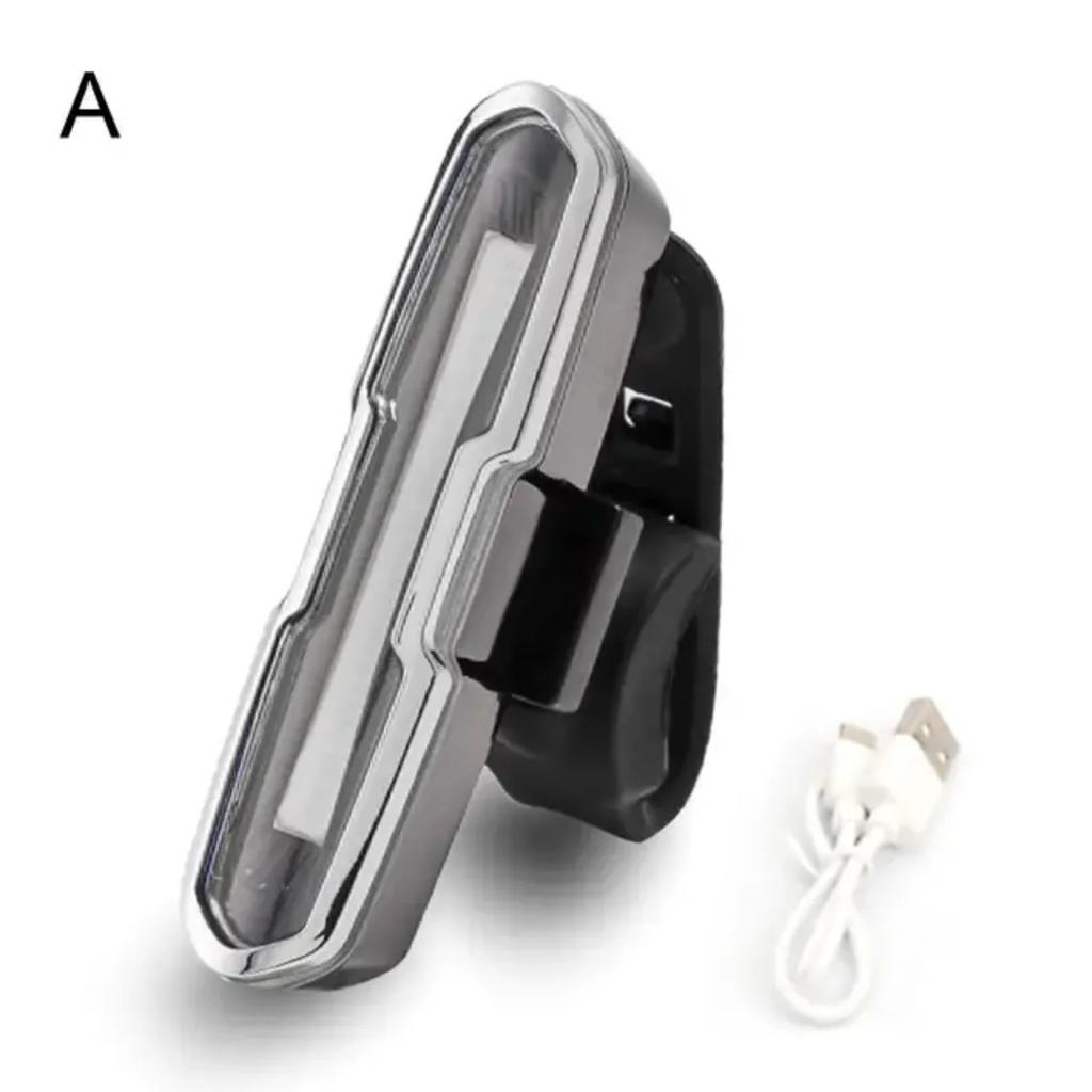 Bicycle Rear Light Ultra Bright USB Rechargeable High Intensity Tail Light Accessories Cycling Mountain Bike