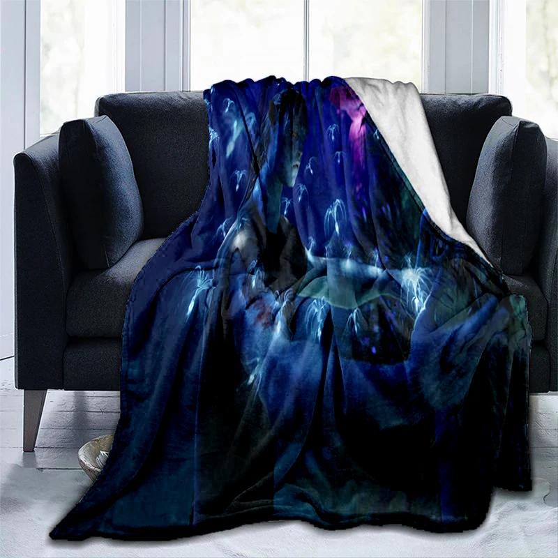 Avatar Film Gedruckte Weiche Warme Decke für Wohnzimmer Schlafzimmer Bett Sofa Couch Büro Geschenke Flanell Überwurfdecken