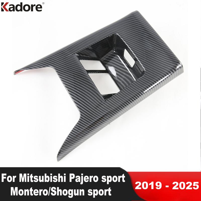 

Для Mitsubishi Pajero/Montero/Shogun sport -2025 Автомобильный подлокотник Задняя вентиляционная решетка Кондиционера Накладка Декоративные элементы интерьера