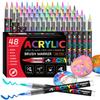 12-168 Colors Direct Liquid Marker Pen Set,DIY Hand Drawn,Graffiti Paint Art Acrylic Paint Pens,Perfect for Artist/Student
