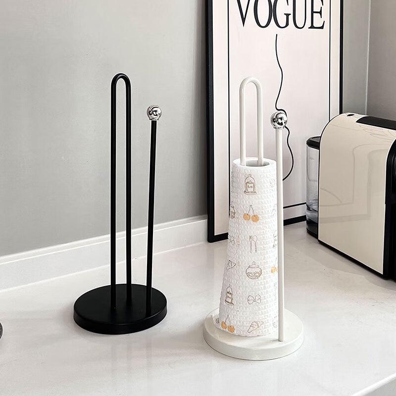 Qianxing Iron Art Wall-Mounted Toilet Paper Holder with Shelf