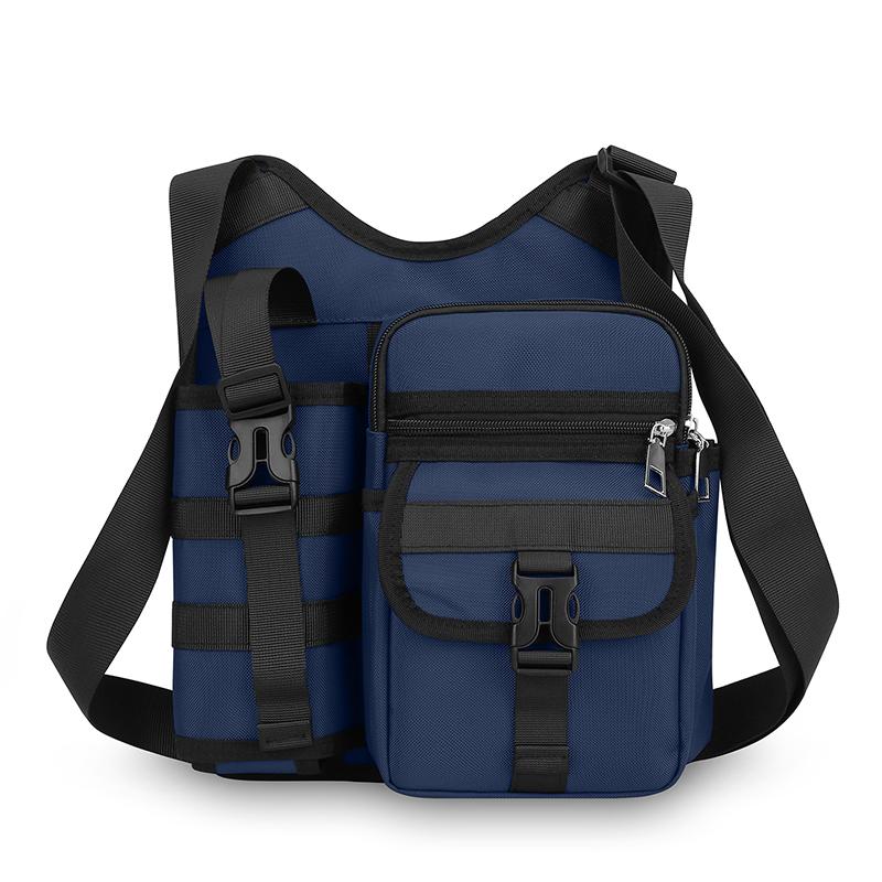 Outdoor Shoulder Bag Men's Water Kettle Umbrella Crossbody Bag Large Capacity Mobile Phone Bag