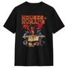 Häuser und Menschen-Dungeon Dragon DnD T-Shirt Strand Baumwolle T-Shirts Für Mann Design T-Shirt Sh