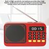Lecteur Mp3 Numérique Usb Rechargeable Portable Radio Lecteur de Musique Haut-parleur Appareils Fournitures Avec Écran Led Radio
