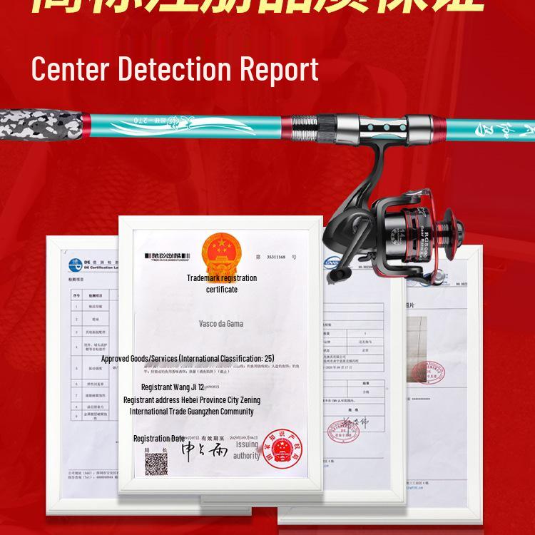 Super Hard Long-Cast Sea Fishing Rod Set