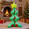 24 Inch Inflatable Christmas Tree Waterproof PVC Inflatable Christmas Tree Toy Decoration For Party Photography Gathering Garden