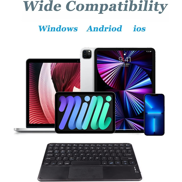 Wireless touch Bluetooth keyboard portable keyboard PC Laptop keyboard