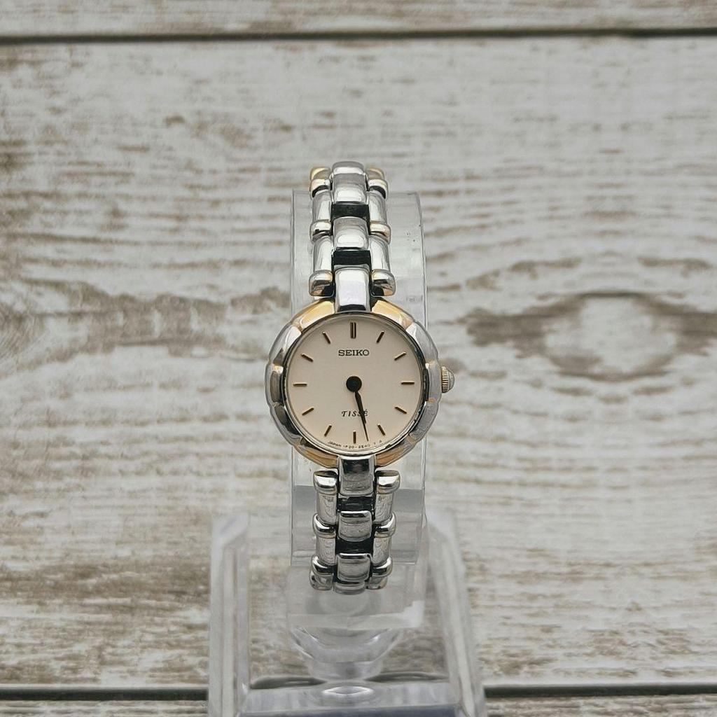 [USED] Working SEIKO Women's Analog Watch with Gold Bracelet
