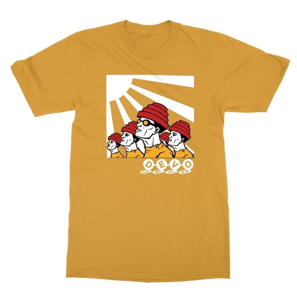 Vintage Devo Band Cotton Unisex All Size T-Shirt 22D46 Unisex T-Shirt XXXL