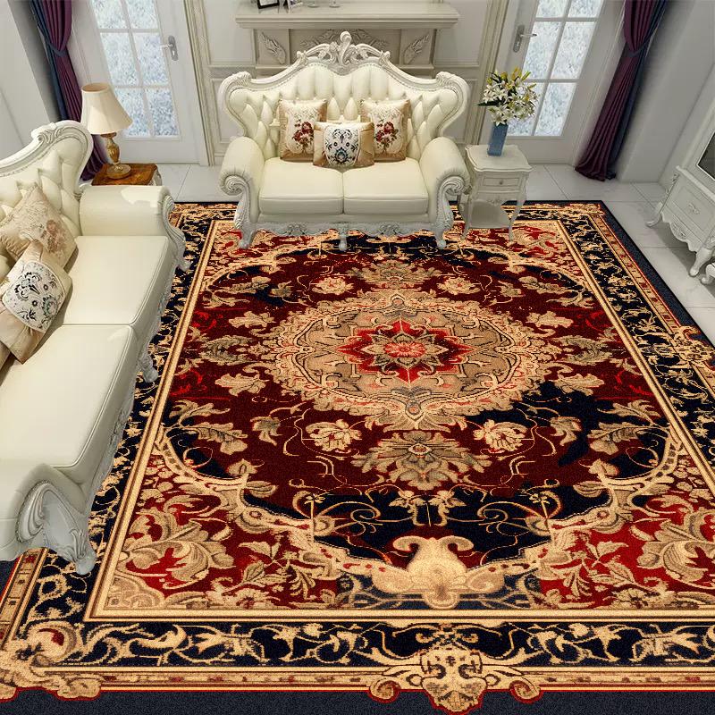 Luxury Persia Large Area Rugs for Living Room Decoration Home Sofa Area Carpet Bedroom Cloakroom Non-slip Floor Mat Customizable