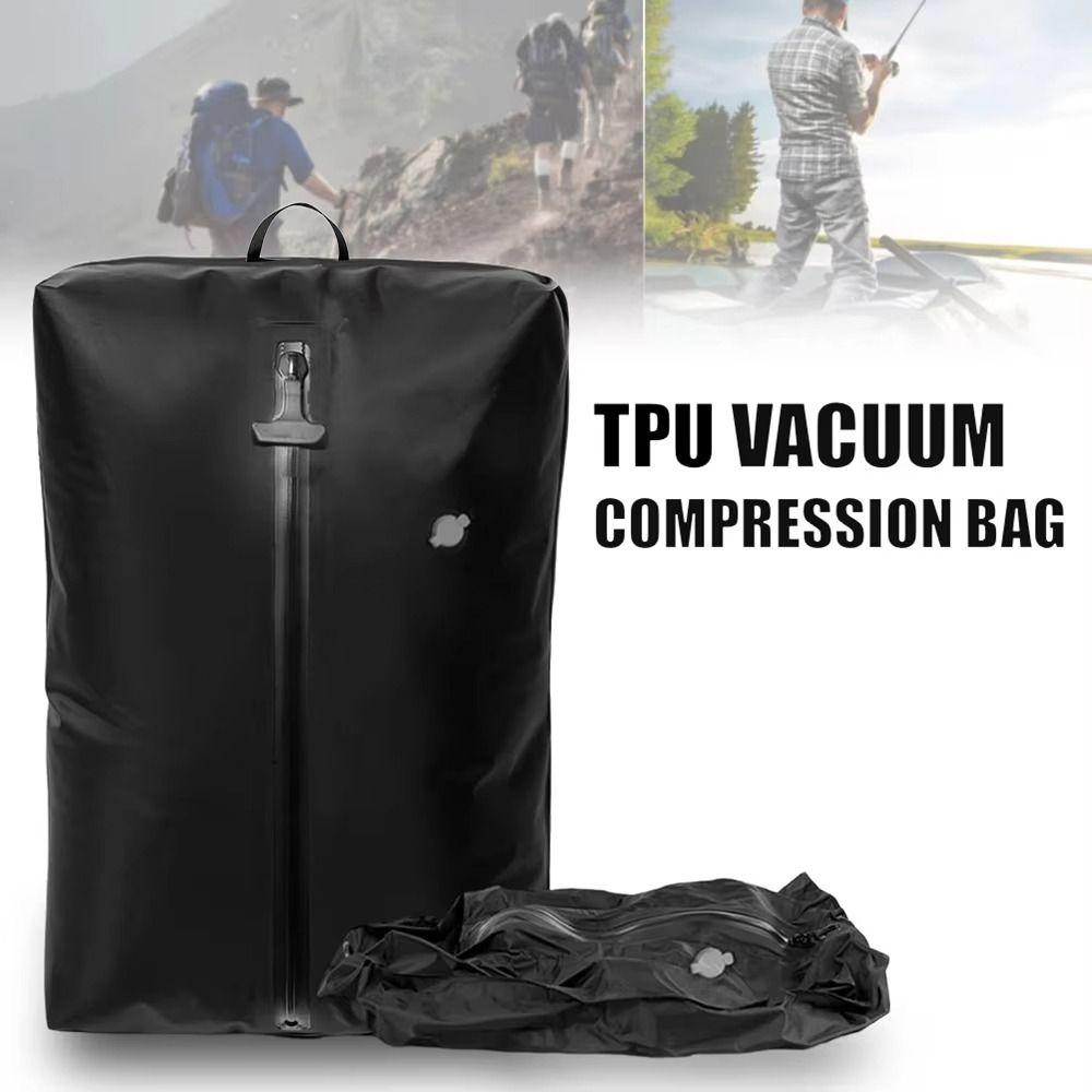 Wielokrotnego użytku worki próżniowe do podróży Składany pyłoszczelny Torba kompresyjna podróżna Oszczędzający miejsce Wodoodporny worek kompresyjny próżniowy