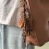Braided Rope Bag Pendant Alkaline Water Bread Keychain Pendant Cute Bag Pendant Chocolate Pendant