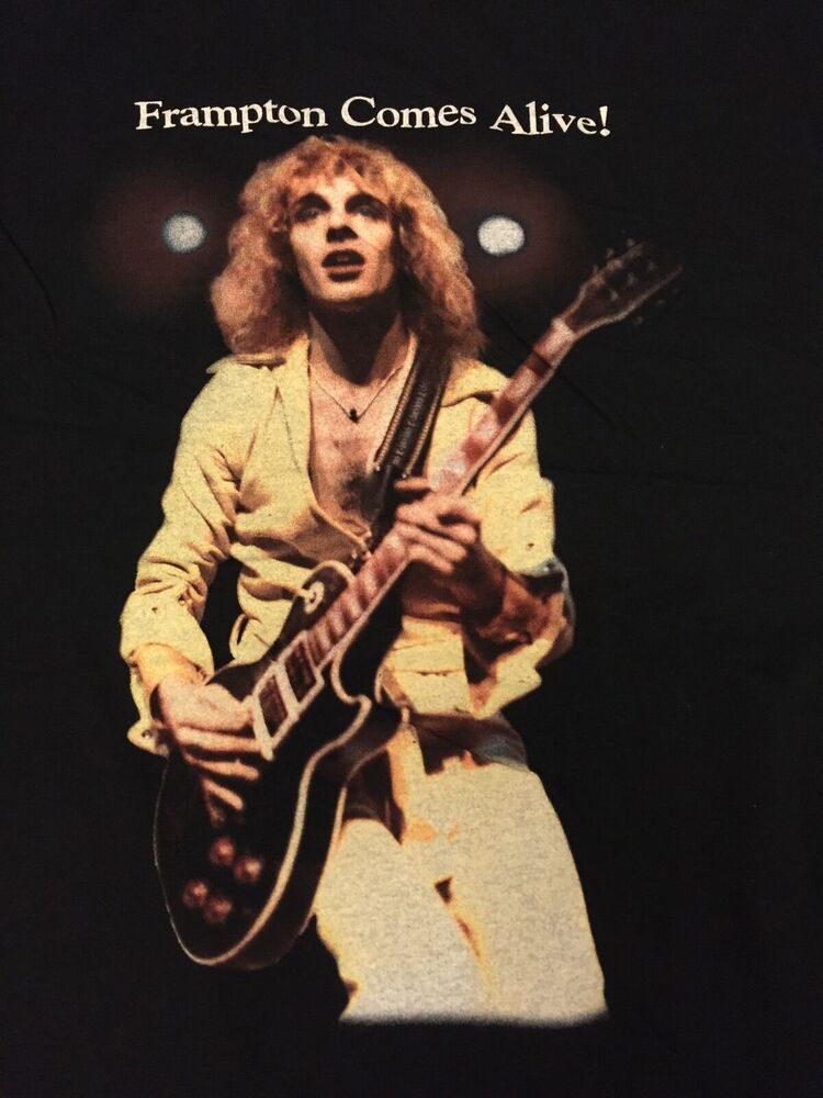 

Peter Frampton- Frampton Comes Alive Gift For Fan Black All Size Shirt Unisex T-Shirt S