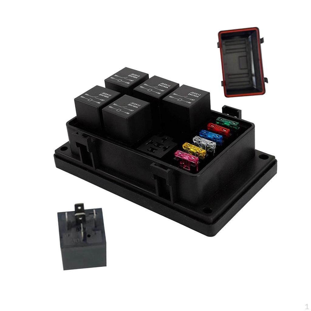 Car Relay Fuse ,Fuse and Box ,Car Interior Accessories, Waterproof, Block Blade
