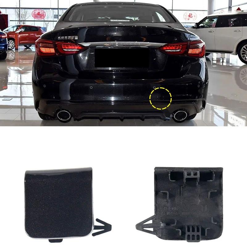 Auto Front or Rear Bumper Tow Hook Cap Towing Eye Cover for Infiniti Q50 2018 2019 2020 2021 2022