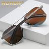 Metallrahmen Photochrome Polarisierte Sonnenbrille Anti Glare Bunte Autofahren Angeln Radfahren Brille UV400 Outdoor Zubehör