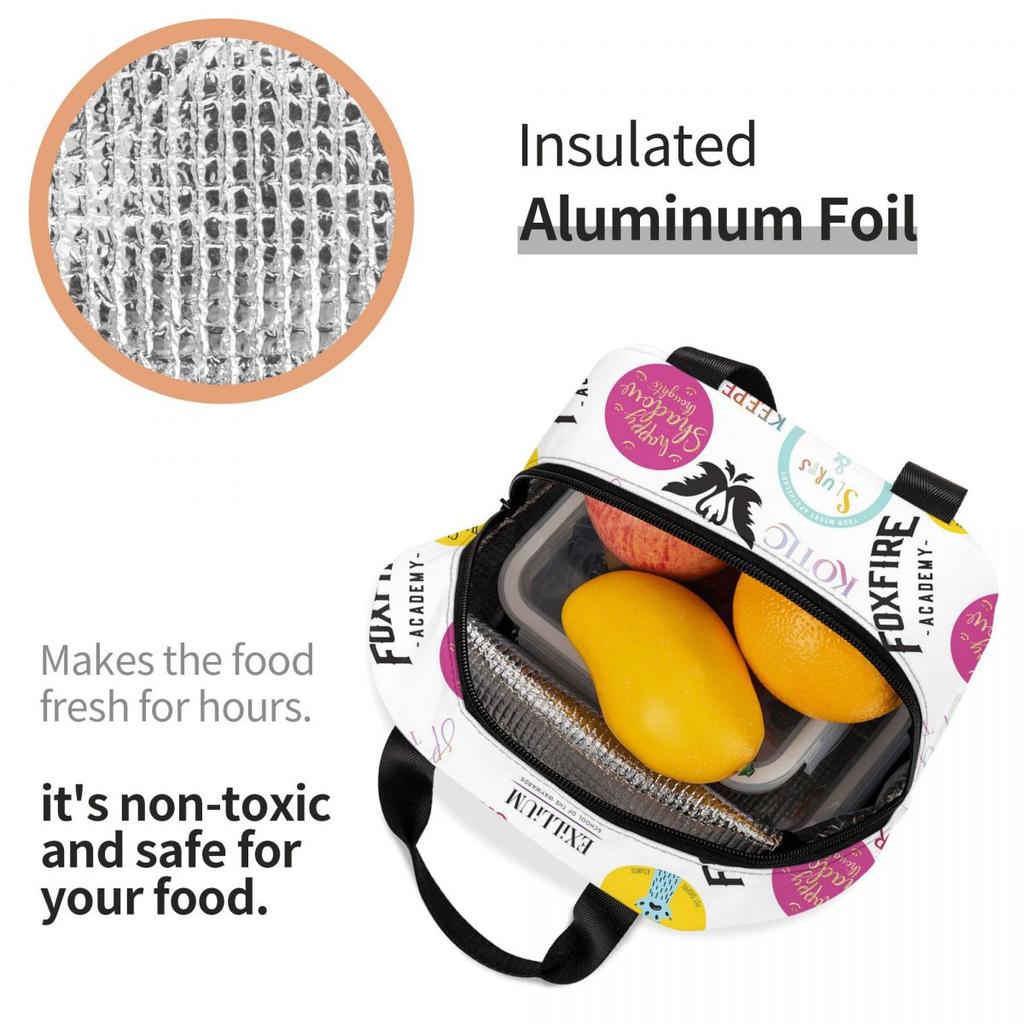 Keeper Of The Lost Cities Insulated Lunch Bag for Kids School Cooler Thermal Food Box Tote Portable Lunch Boxes Container