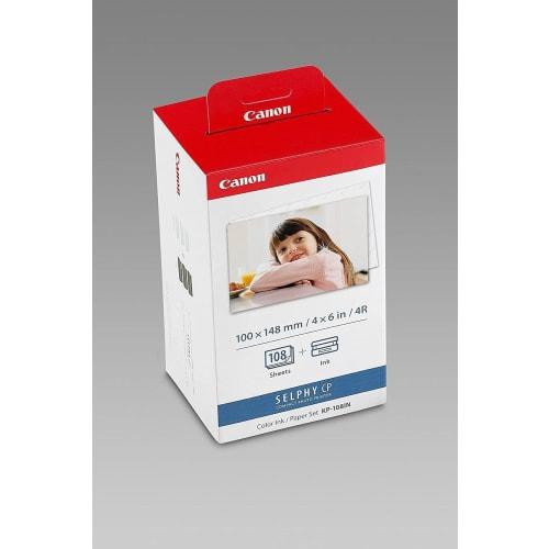 Canon Color Ink Cassette/Paper Set KP-108IN 3115B001