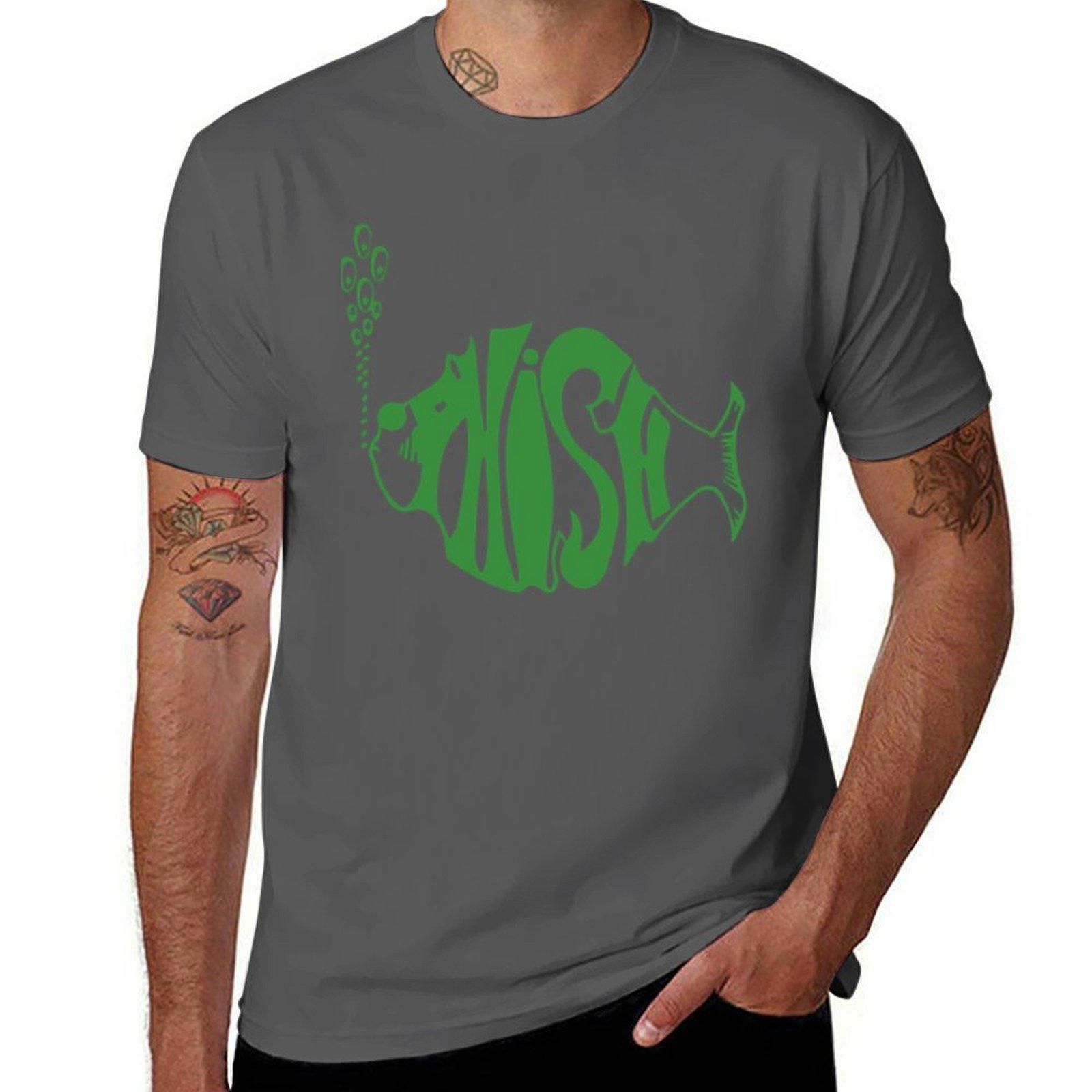 

Phish green T-Shirt t shirt man cotton anime t shirts for man man t shirt designer T-Shirt 4XL