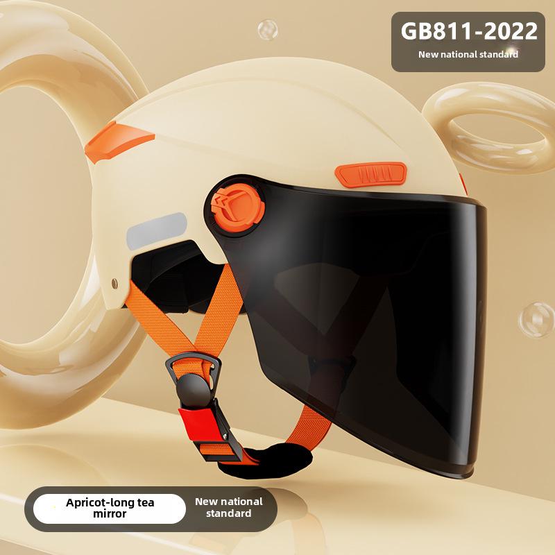 Universal Electric Vehicle Helmets for Men and Women - All-Season Safety for B-Type Battery Vehicles