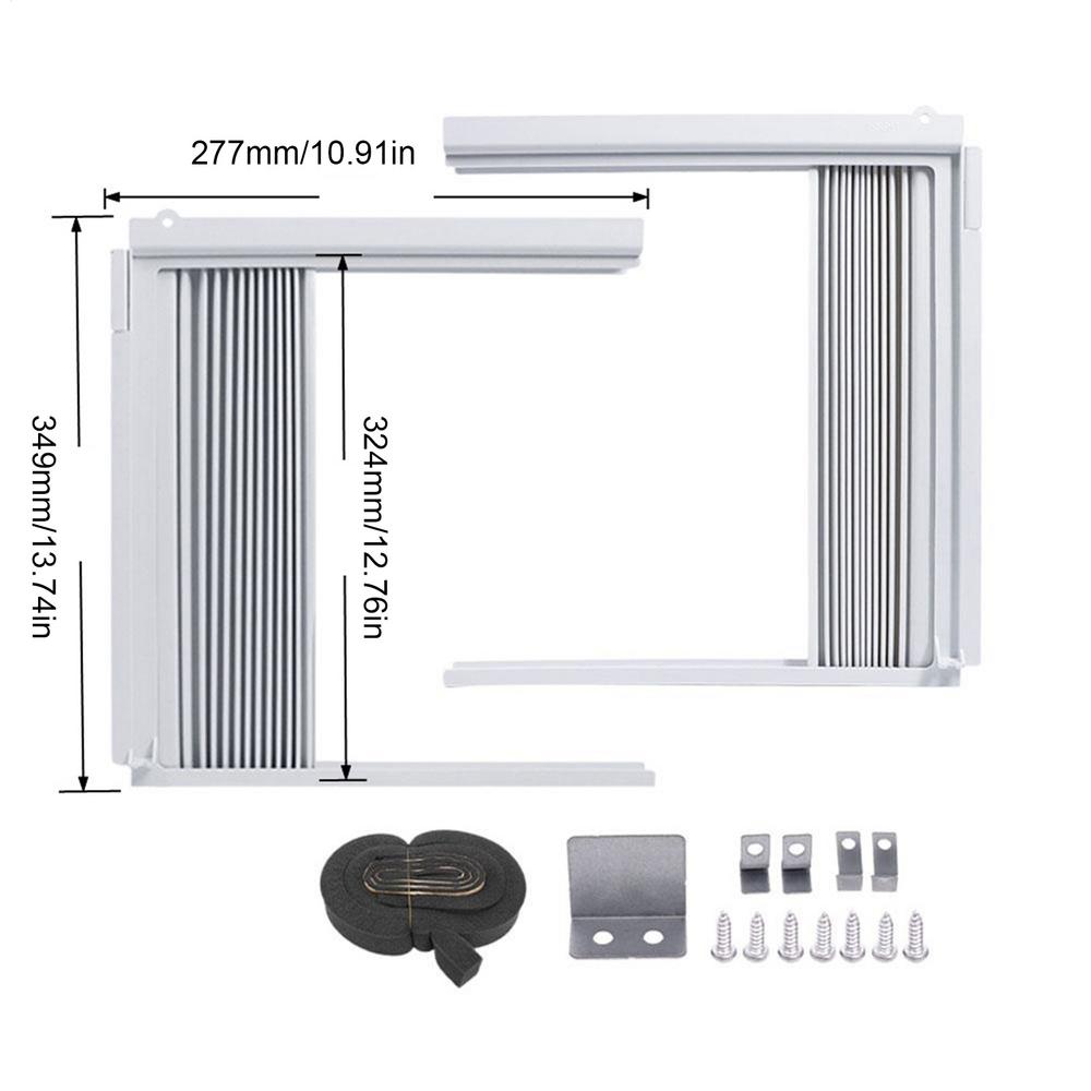 Pannelli Laterali Condizionatore d'Aria Isolati Copertura Isolante per Condizionatore d'Aria Pannello Laterale AC per Casa Camera da Letto Soggiorno Ufficio Dormitorio