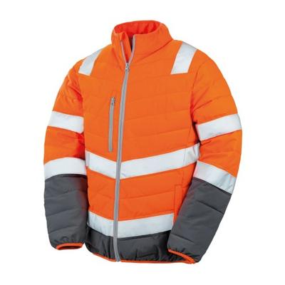 SAFE-GUARD by Result Herren-Hi-Vis-Fleecejacke