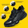 Rotary Button New Safety Shoes For Men, Anti-Impact And Anti-Piercing Work Shoes, Fashionable Men'S Sports Shoes, And Safety Pro