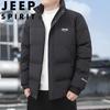 JEEP SPIRIT Men's Stand Collar Padded Winter Jacket