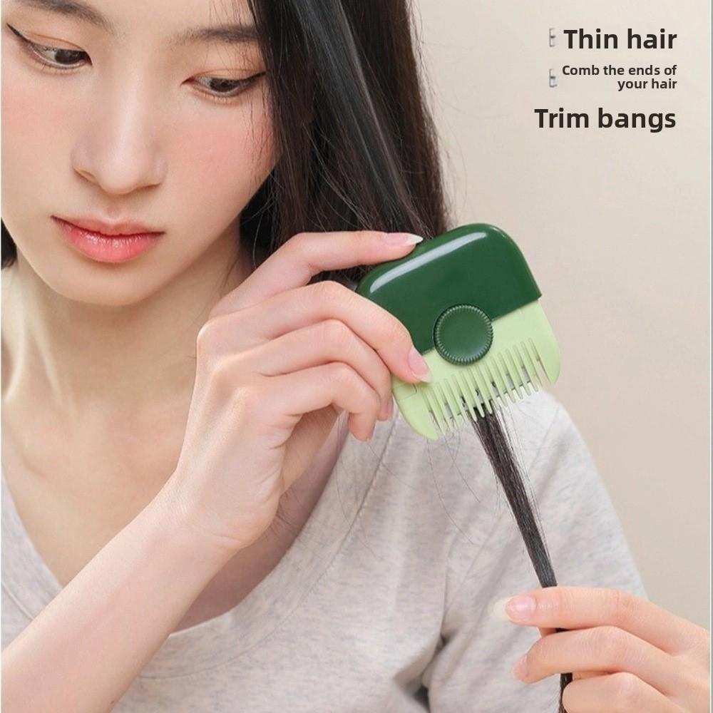 Multifunctional 2 In 1 Hair Trimmer Dual Side Hair Cutting Comb Split Ends Trimmer  Baby Haircut