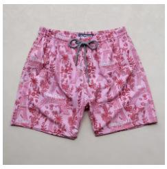 2025 Men s bathroom is turning, quick-drying beach shorts, summer men s bathroom shorts S