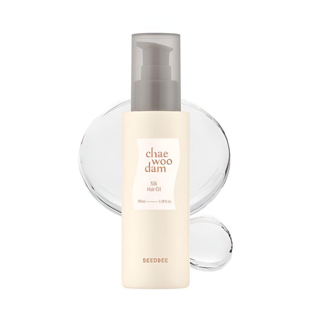 

SEEDBEE Chaudam Silk Hair Oil 100ml Repair Shine Nourishing Hair Essence for Smooth Frizz Control