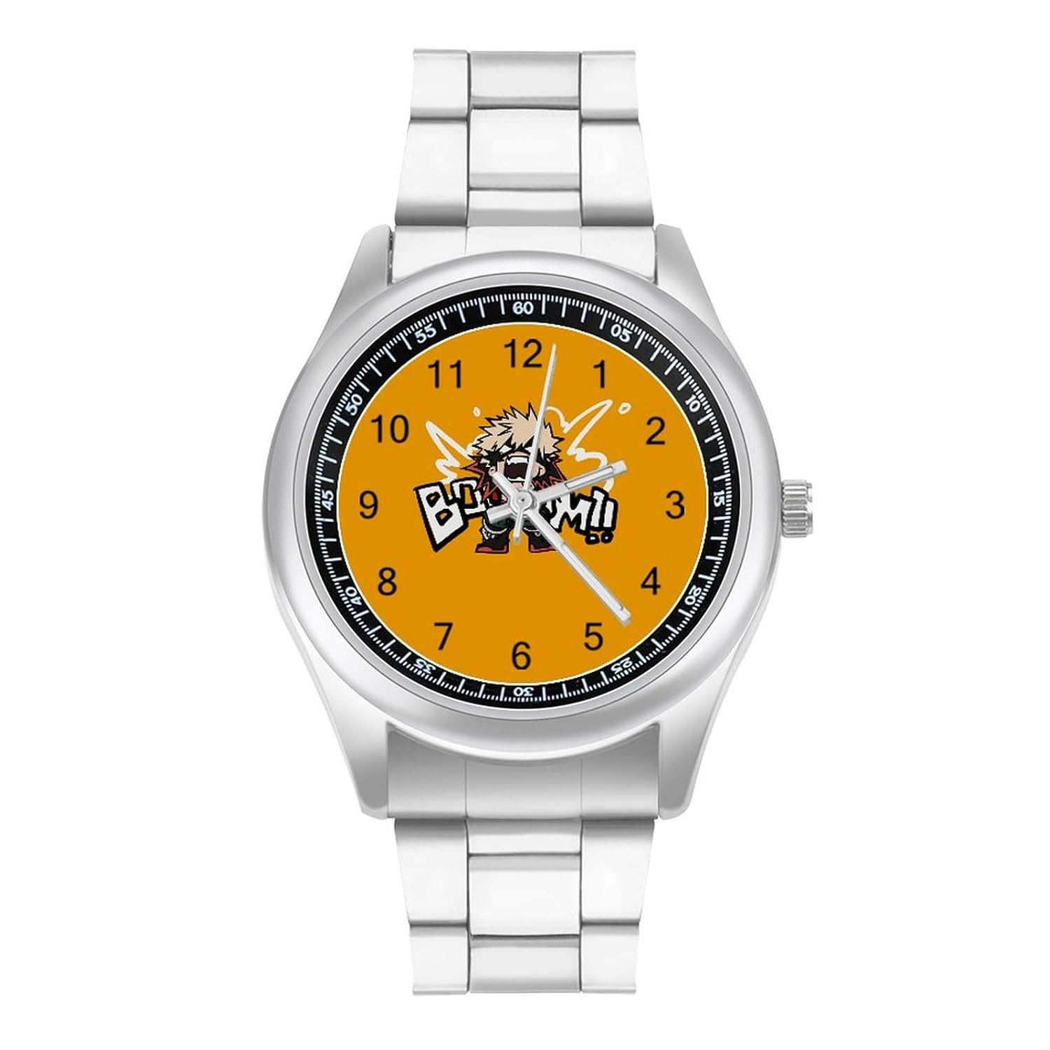 Hiroaka -1 Watch Steel Strap Business Fashionable Mens Waterproof Womens Seiko