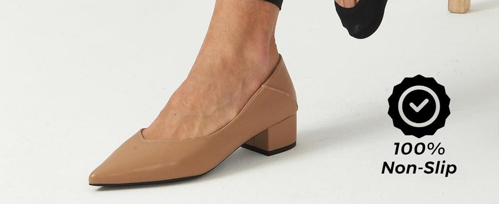 Women's Ultra-Thin No Show Low Cut Socks for Flats and Heels