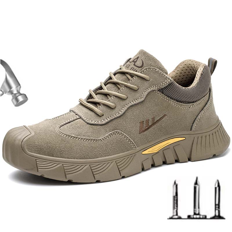 Labor Protection Shoes Men Anti-smashing Anti-piercing Electric Welding Anti-scalding Site Safety Shoes Insulation D664
