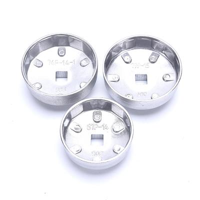 1Pc Aluminum Cup Type Oil Filter Cap Wrench Socket Auto Hand Removal Tool