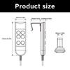 6 Button 5 Pins Hand Switches Sofa Lift Controller Replacement Electric Sofa Manual Hand Controller for Power Sofa