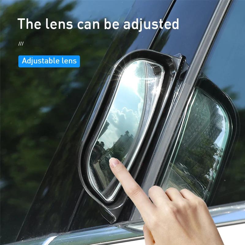 Universal Car Rear View Mirror Wide-angle Auto Second Row Seats Rearview Mirror Blind Spot Mirrors for Car Accessories
