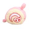 Plush Animal Cake Toy with Ball Chain Stuffed Tiger Chocolate Rabbit Strawberry Fox Cat Cake Roll Keychain Pendant Bag Charm Hanging Decor