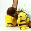 12Cm Bee Plush Doll Cartoon Bee Festival Gift Activity Decoration Plush Bee Doll Bag Pendant Soft Doll Plush Children Toy