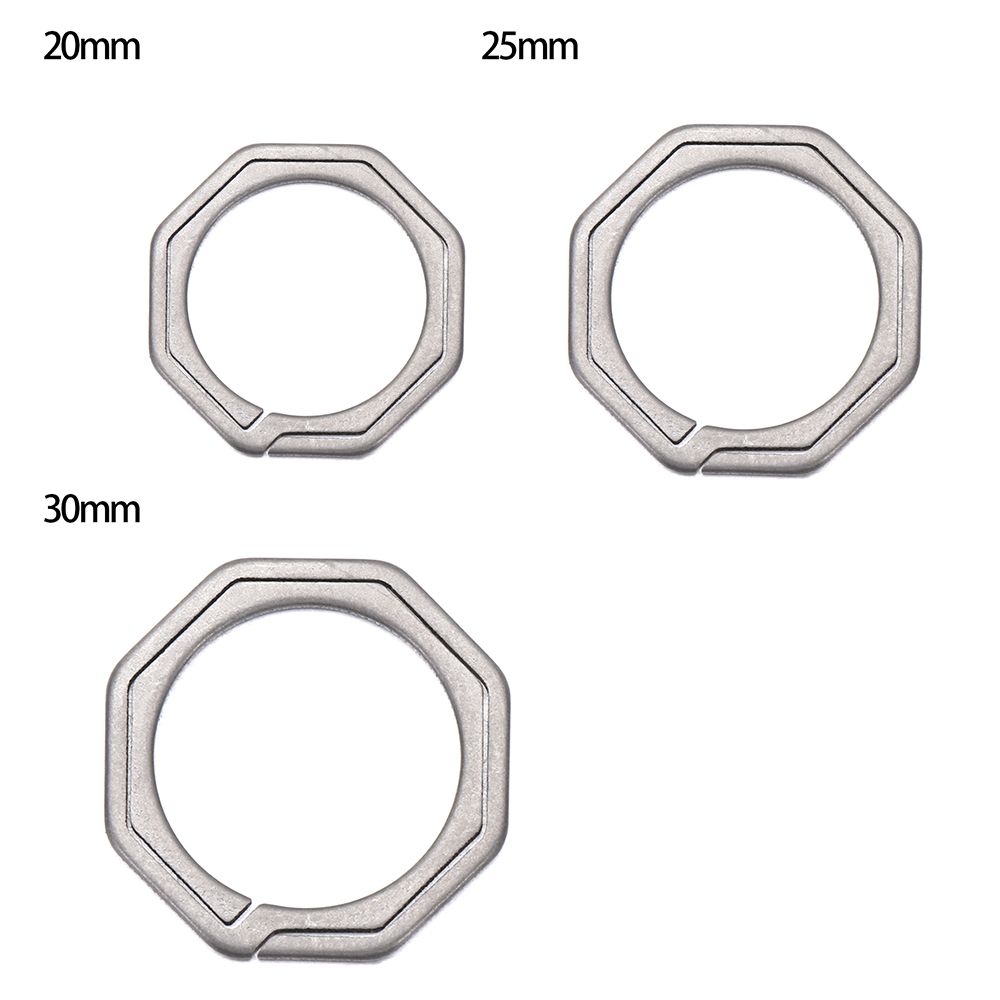 Lightweight Titanium Alloy Male Creativity Gift Man Car Keychain Keychains Buckle Pendant Key Rings