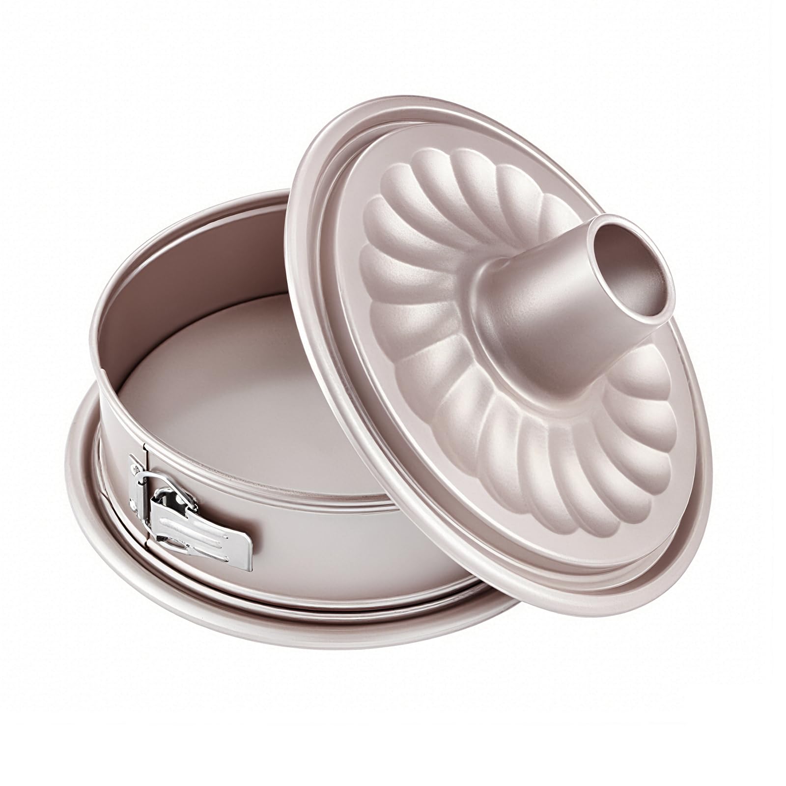CHEFMADE Cake Pan with Removable Bottom (2 Types of Bottoms) - Non-stick