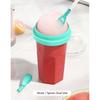 Practical Slushies Maker with Detachable Lid for Beverages Travel Friendly Squeeze Ice Slush Cup For Cold Drink Use