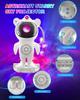 Hot Sale Astronaut Bluetooth Speaker with Colorful Starry Sky Light Projection & White Noise Laser Night Light