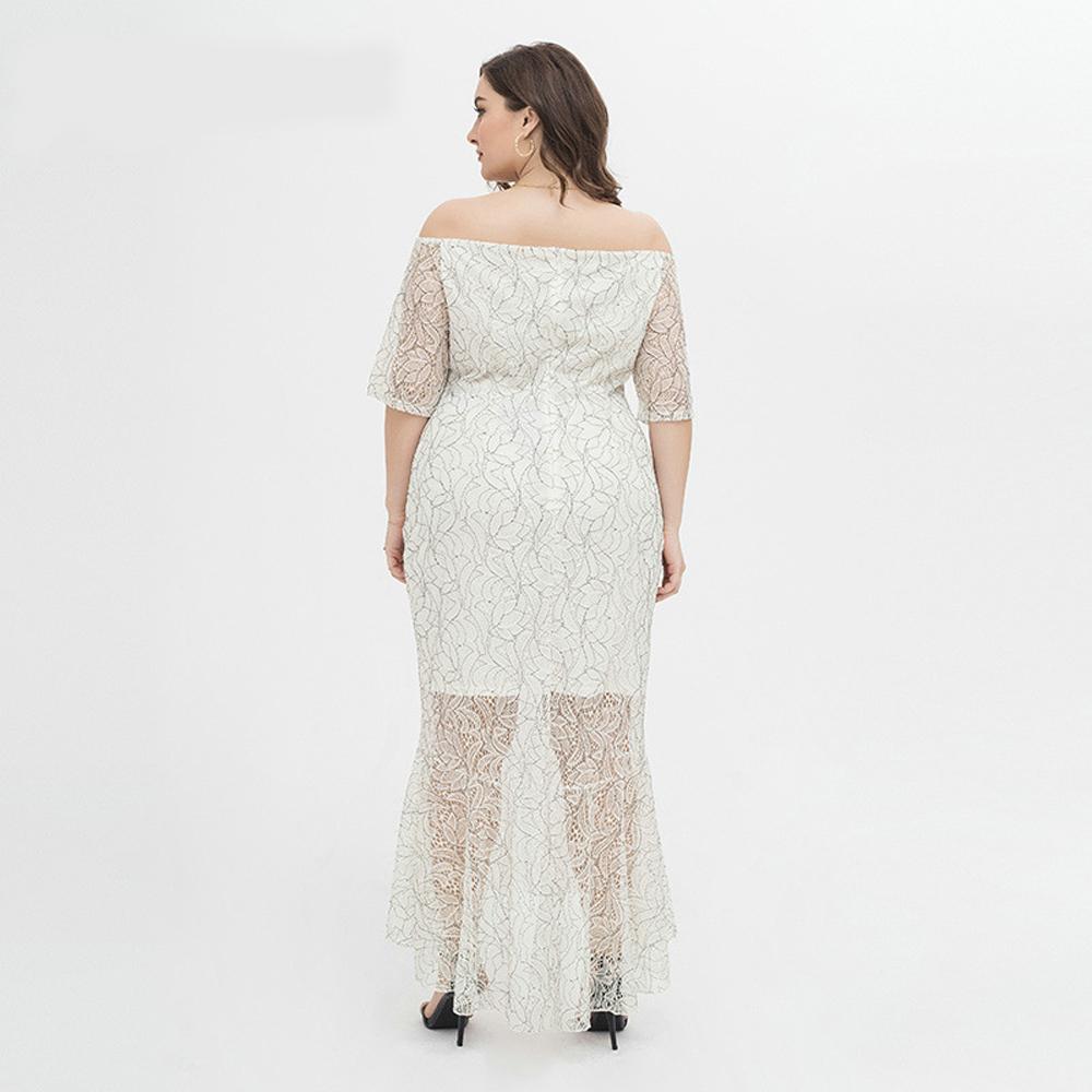 Купить Большие размеры, новые модные элегантные весенне-летние платья ...