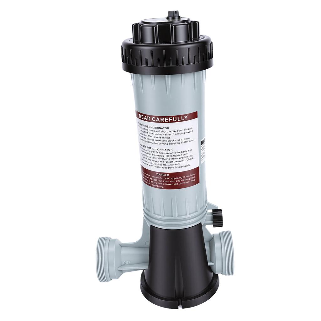 Automatic Cl Feeder Plastic In Line Automatic Pool Chlorinator Dispenser for Indoor Outdoor Swimming Pool Hot Tub