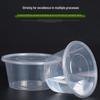 Yongduo 450ml Round Disposable Plastic Food Containers (450-Pack)