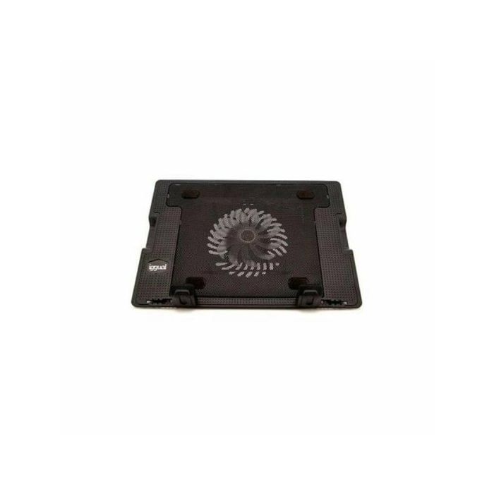 Support pour pc - iggual - igg316764 - ventilateur ultra silencieux - 2 x usb - transportable