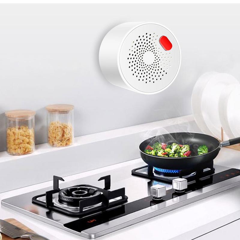 EU/US/UK Home Wifi Natural Gas Sensor Combustible Coal Gas LPG Gas Leakage Alarm Detector Fire Security Work with Tuya Smart